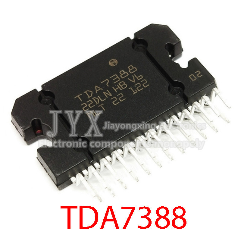 2 CÁI TDA7388 ZIP25 TDA7388A ZIP 7388A ZIP 25 42W quad cầu khuếch đại đài phát thanh ô tô mới và ngu