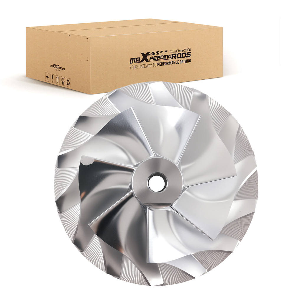 Thay thế hiệu suất bánh xe máy nén Turbo HX35 HX40 60 / 86mm 7 + 7 lưỡi dao