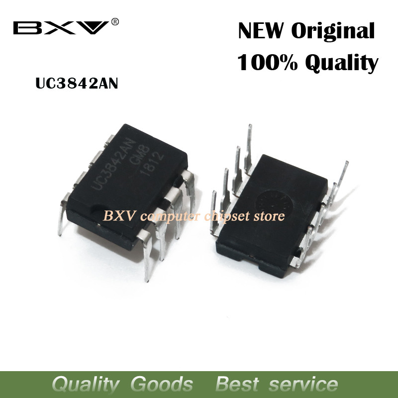 CR-10 CÁI UC3842AN DIP8 UC3842 UC3842BN DIP 3842AN DIP 8 UC3842A UC3842B UC3842 IC gốc mới