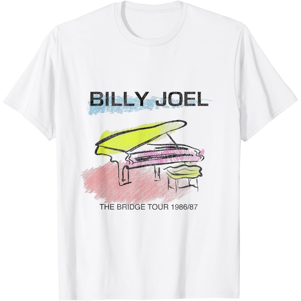 Billy Joel - Áo thun Piano dán