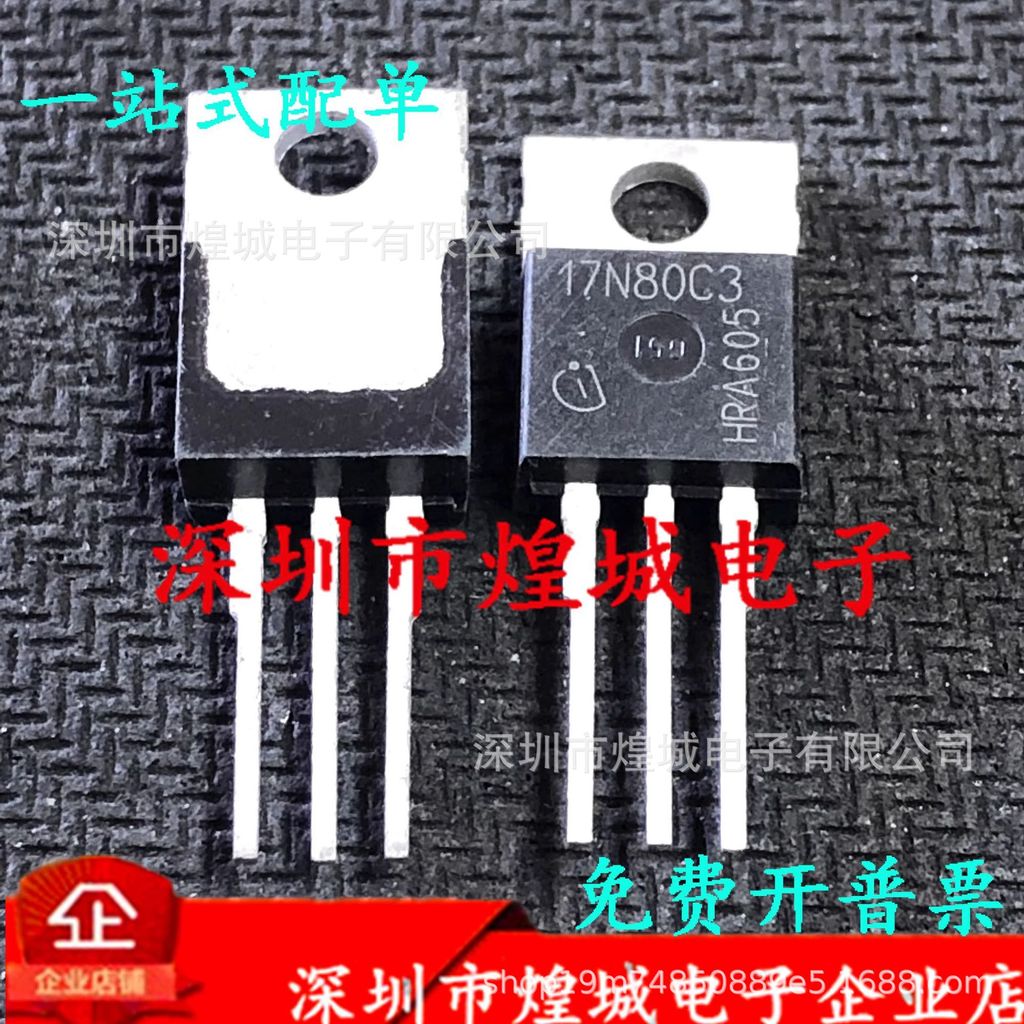 10 Cái / SPP17N80C3 17N80C3 TO-220 Kho Hàng Có Sẵn MOS Triode 17A800V Hàng Có Sẵn