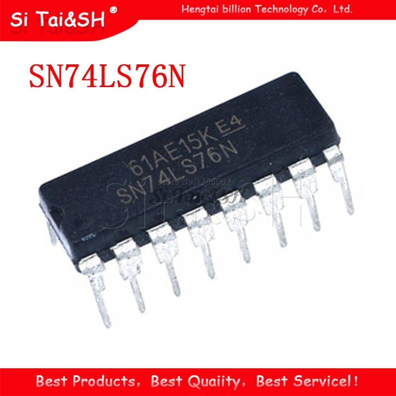 5 CÁI SN74LS76N DIP16 74LS76 DIP HD74LS76AP DIP 16 HD74LS76P SN74LS76AN mới nguyên bản