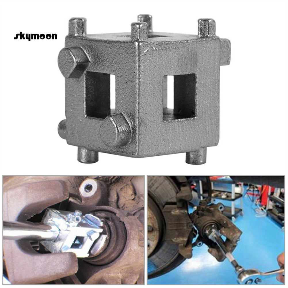 SKYM- Xe Phanh Đĩa Sau Piston Dụng Cụ Thu Hút Thép Carbon Cube Calliper Adapter