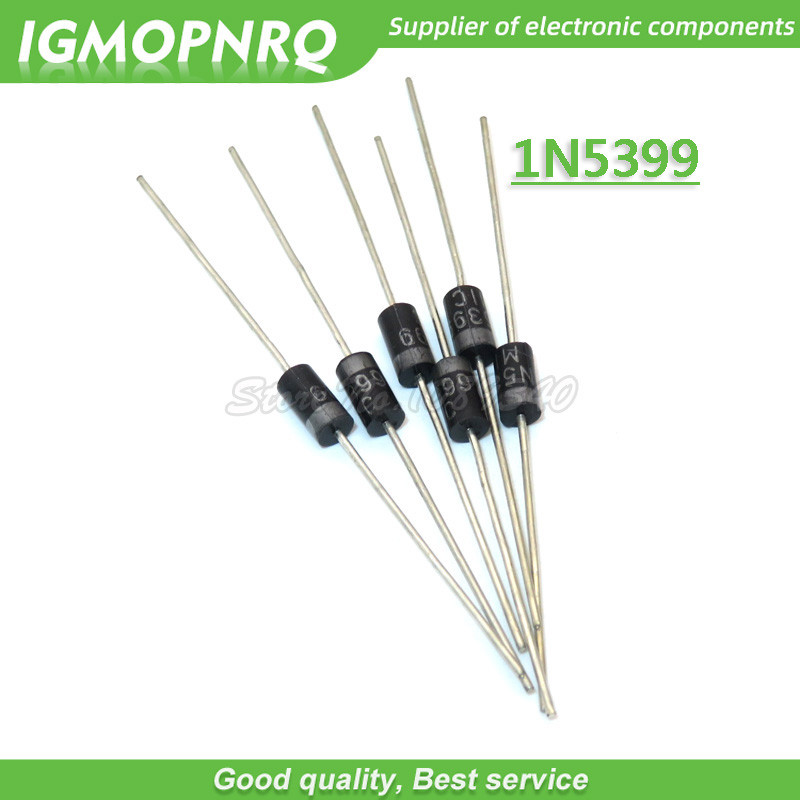 100 Chiếc diode Chỉnh Lưu 1N5399 IN5399 DIP 1.5A / 1000V Mới Ban Đầu Miễn Phí Vận Chuyển