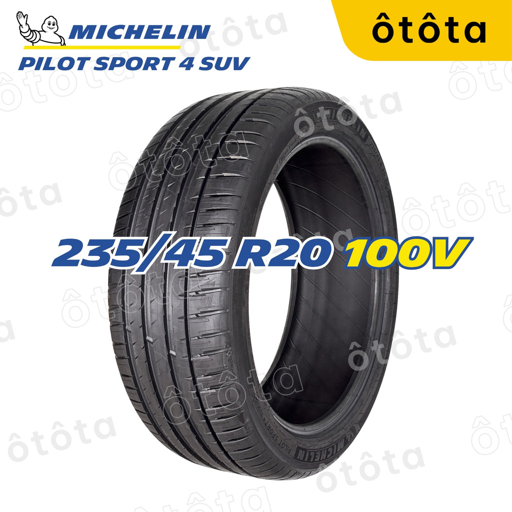 Lốp ô tô Michelin Pilot Sport 4 SUV 235/45 R20 100V - Chính hãng BH 6 năm (235/45R20, 235 45 R20)