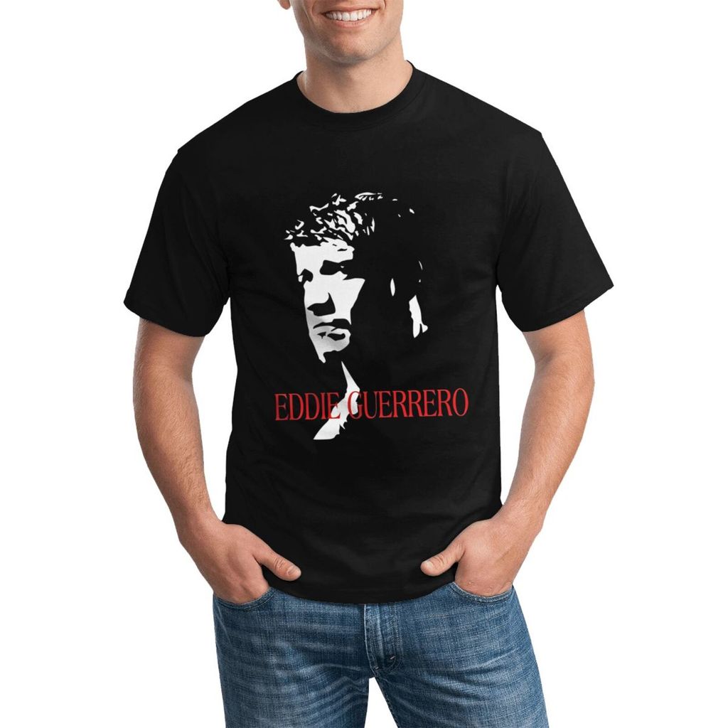 Eddie Guerrero Đấu Vật Latin Heat Tee Eddy Vest I 'M Your Papi Thoải Mái Plus Size Cotton Tee Với Cổ