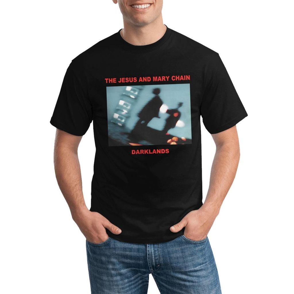 Valentine The Jesus & Mary Chain Darklands Kỷ niệm Essential Plus Size Áo thun Cotton cho tủ quần áo