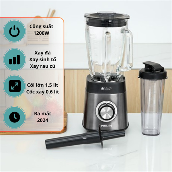 Máy xay sinh tố Philips HR3041/00 2024 (LIKE NEW CHÍNH HÃNG)