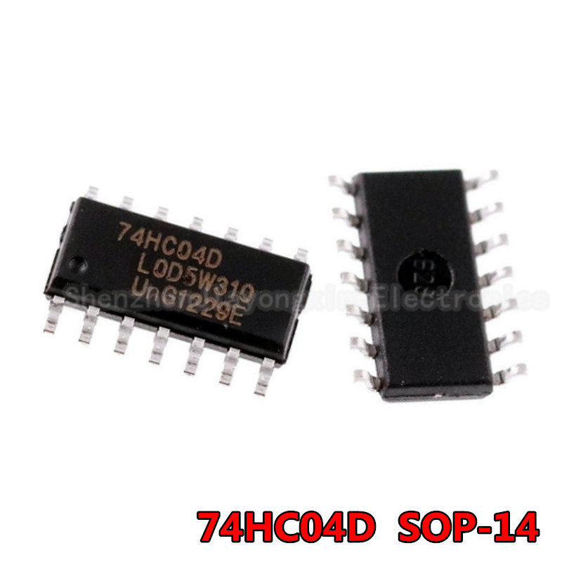 10 Cái / lốc 74HC04D SOP14 74HC04 SOP SN74HC04DR SN74HC04 SMD IC SOP 14