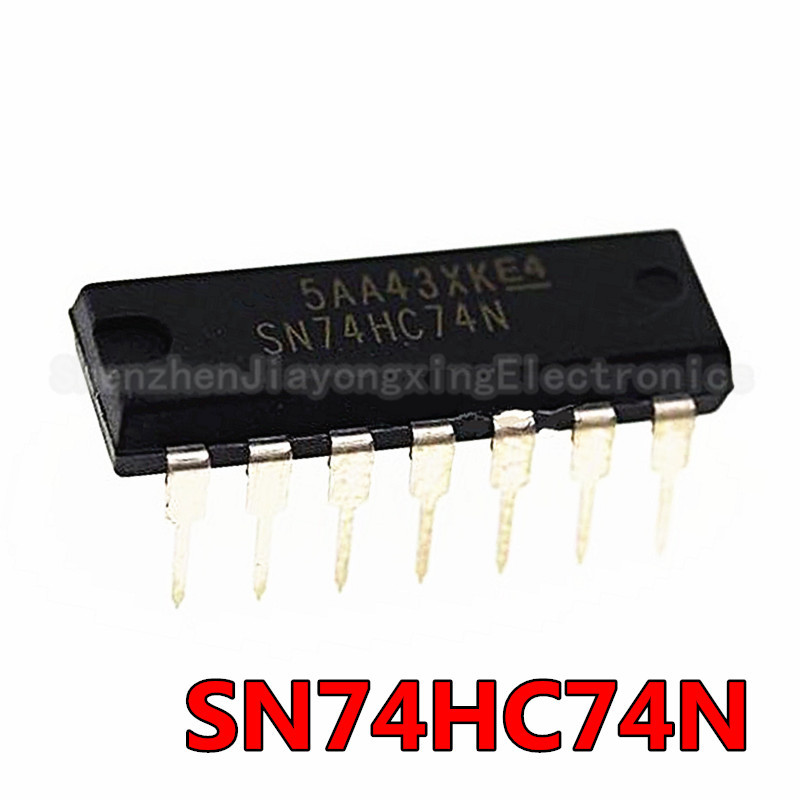 10 Cái / lốc 74HC74N SN74HC74N 74HC74 7474 DIP 14 Còn Hàng