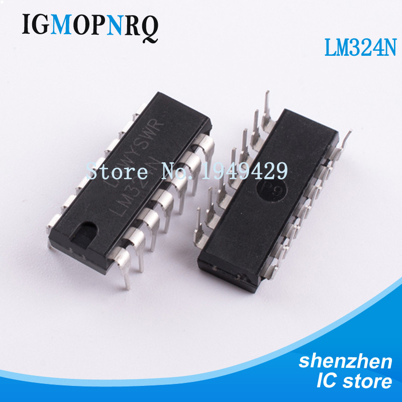 10 chiếc LM324 LM339 LM358 DIP LM386 LM324N LM339N LM358P LM386N LM393P DIP8 Bộ khuếch đại hoạt động