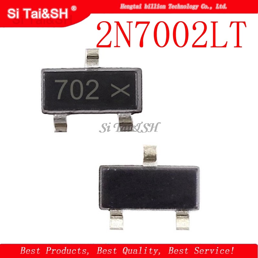 100 Cái / lốc 2N7002LT 2N7002 7002 N Kênh MOSFET N CH SOT23 SMD.