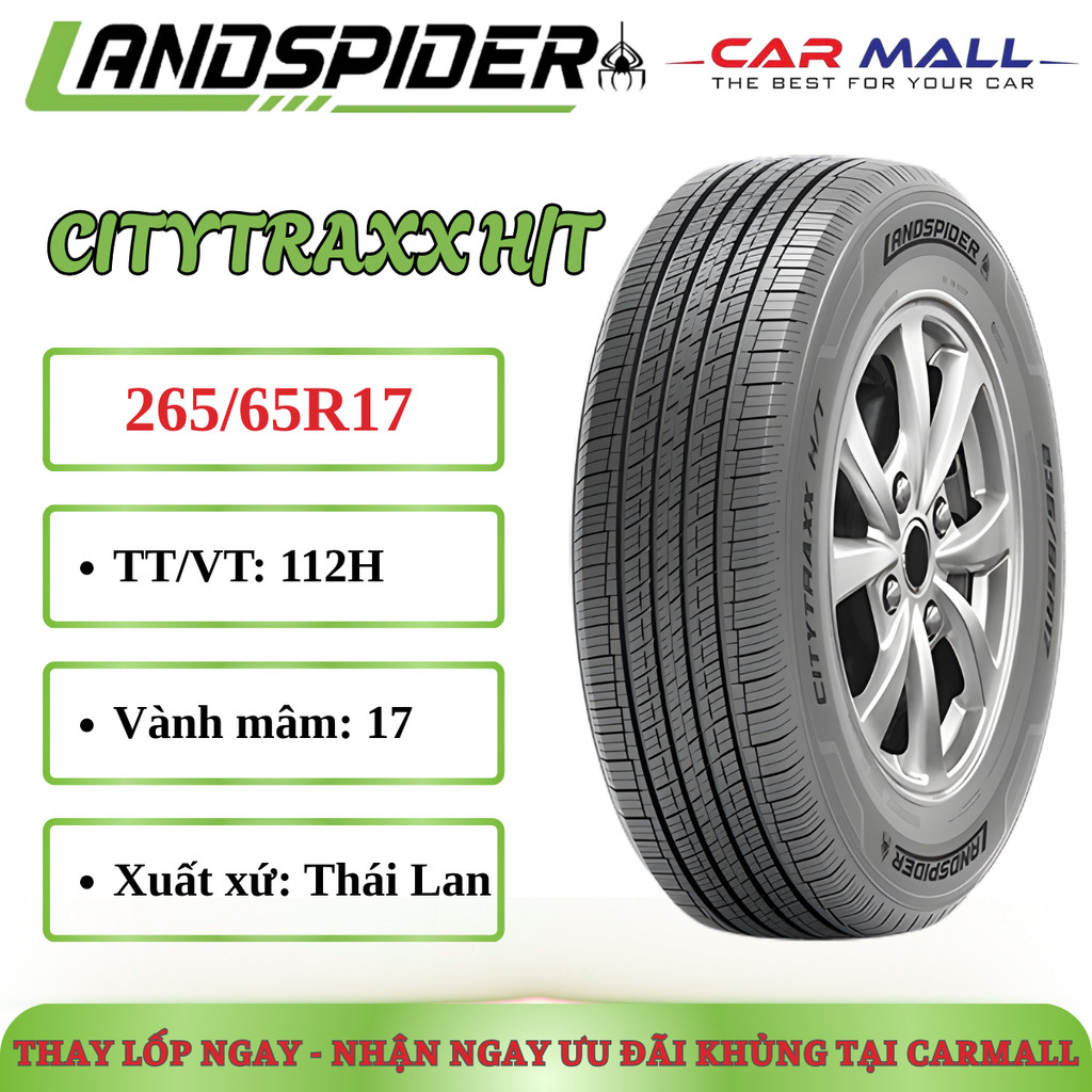 Lốp du lịch LANDSPIDER 265/65R17 CITYTRAXX H/T
