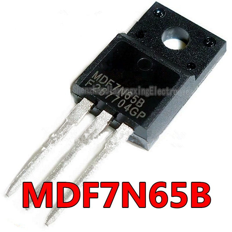 10 chiếc MDF7N65B ĐẾN 220F MDF7N65 ĐẾN 220 7N65 650V 7A MOSFET ĐIỆN