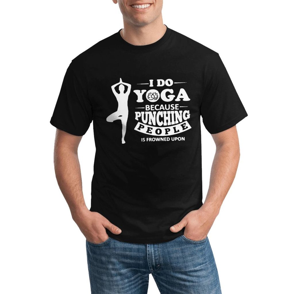 I Do Yoga Fitness Gym Training Plus Size Cotton Cho Ultimate Comfort