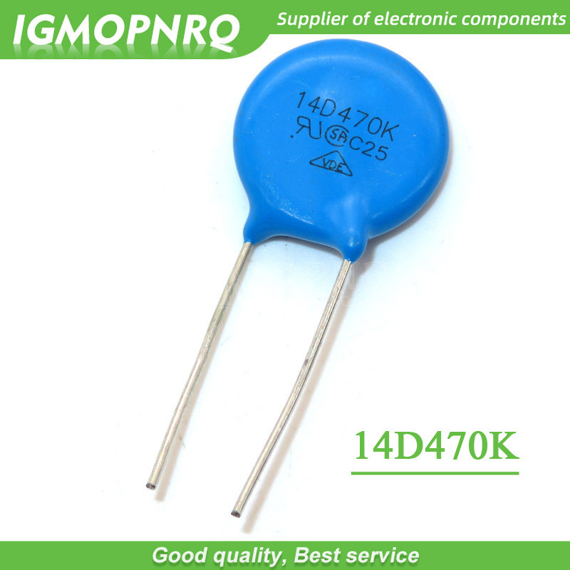 10 CÁI 470K Piezoresistor 14D470K 47V Điện trở biến thể GMOPNRQ