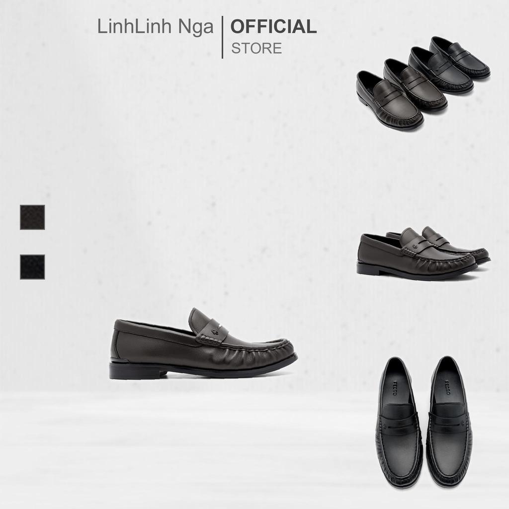 Giày PEDRO Leather Penny Loafers - PM1-56600017 chính hãng đủ bill