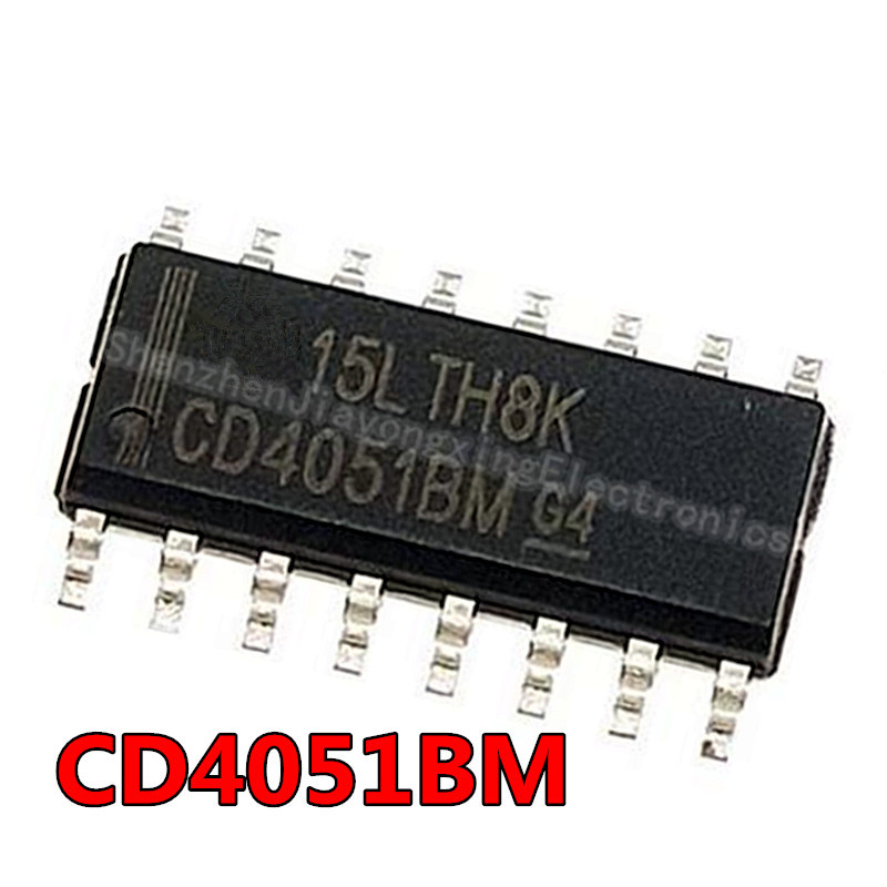 10 20 Chiếc CD4051BM SOP 16 CD4051 HEF / HCF / CD4051 4051 SOP16 SMD Chipset IC Mới Và Chính Hãng