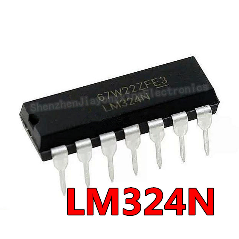 20 CHIẾC LM324 LM324N DIP14 324 DIP 14 DIP Chip IC mới và nguyên bản