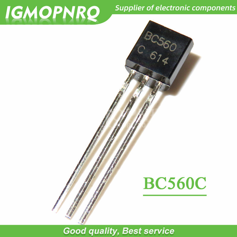 100 CÁI BC560C ĐẾN 92 BC560 TO92 560C bóng bán dẫn triode mới
