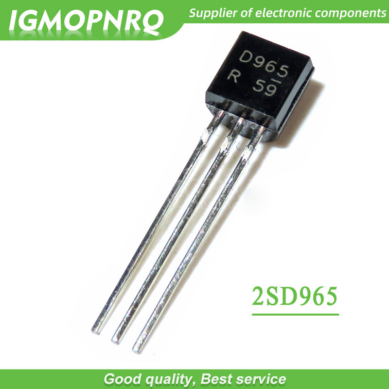50 CHIẾC 2SD965 ĐẾN 92 D965 TO92 bóng bán dẫn triode mới