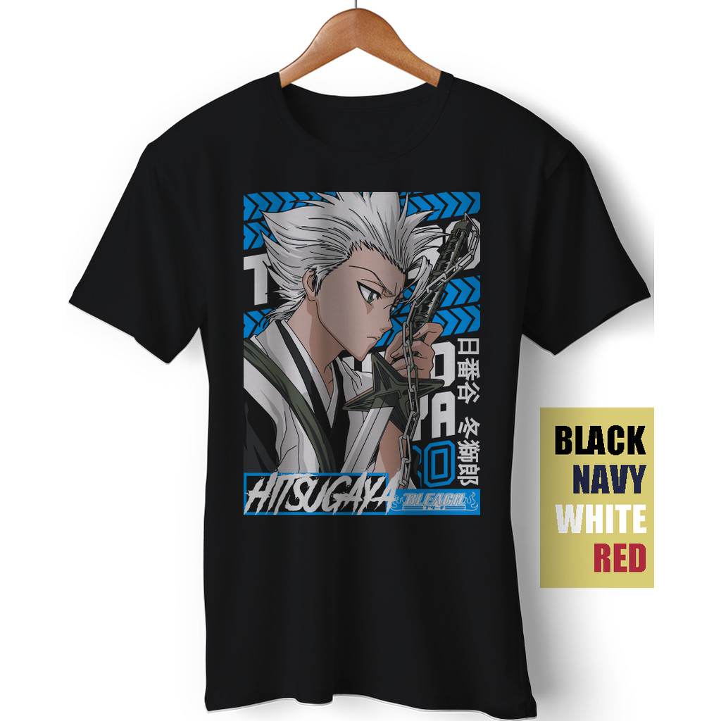 Toriko Hitsugaya Bleach Anime Manga Ichigo Grimmjow Kenpachi Quà Tặng Ngộ nghĩnh Áo Thun