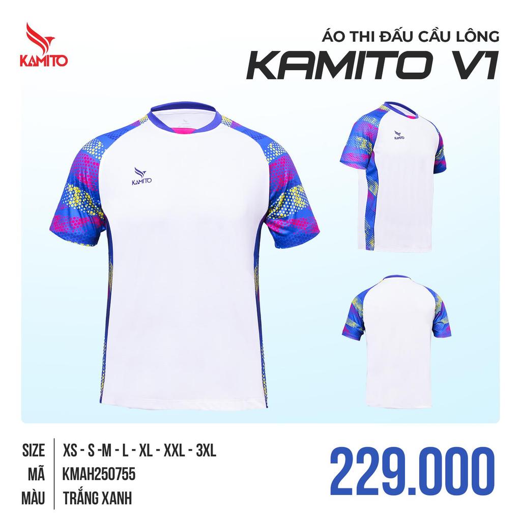 Áo Thể Thao Kamito, Áo Thun Thể Thao Kamito, Áo Thi Đấu Cầu Lông Kamito V1