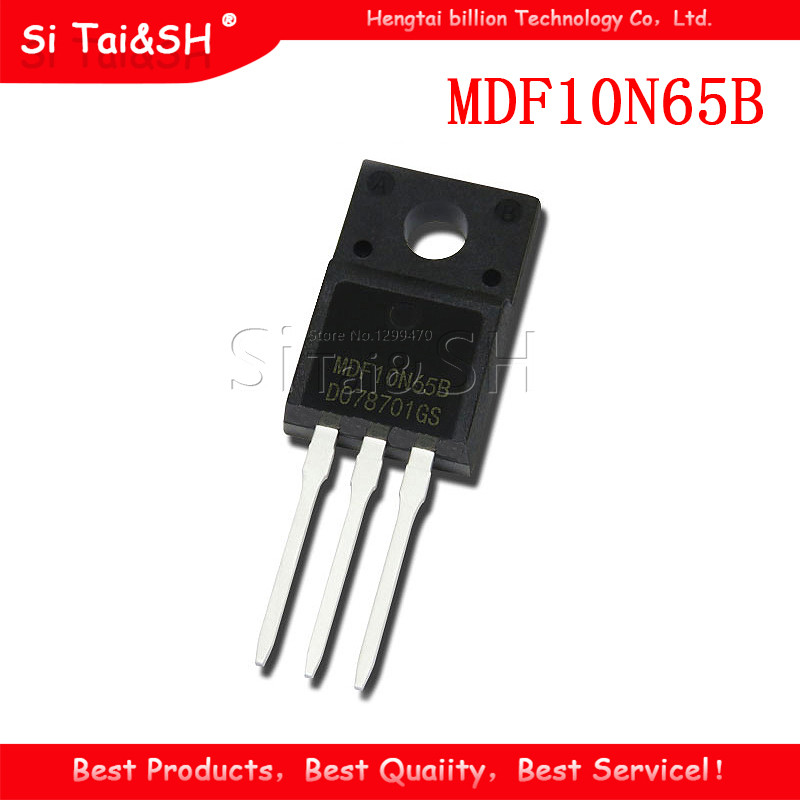 10 Cái / lốc MDF10N65B ĐẾN 220F MDF10N65 ĐẾN 220 10N65 10N65B Mới nguyên bản