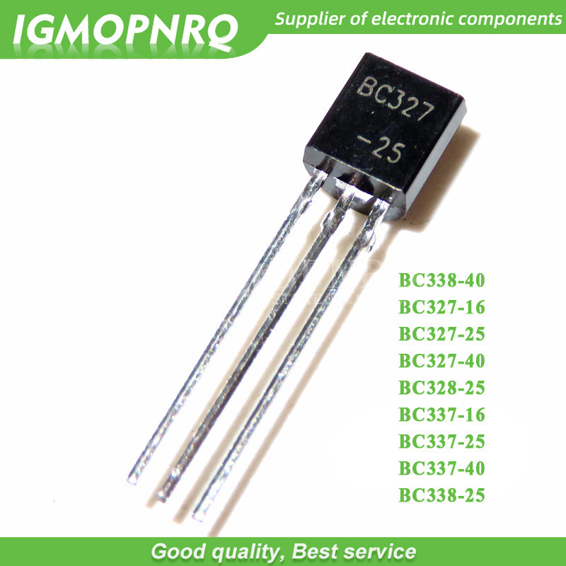 100 chiếc BC338 40 BC327 16 BC327 25 BC327 40 BC328 25 BC337 16 BC337 25 BC337 40 BC338 25 TO 92 IC 