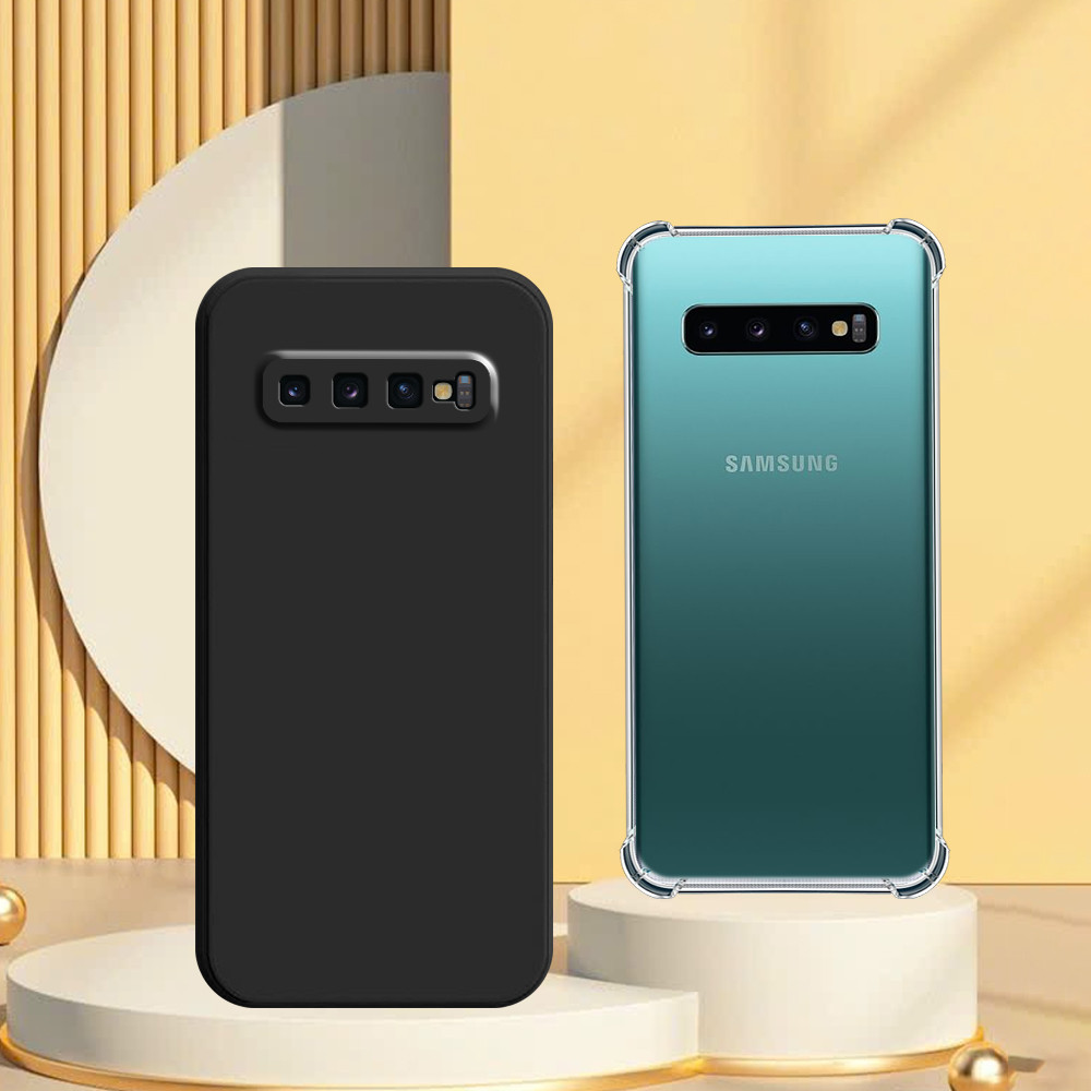 Ốp lưng Samsung S10 / S10 5G / S10 Plus / S10+ ốp trong chống sốc và ốp tpu dẻo đen