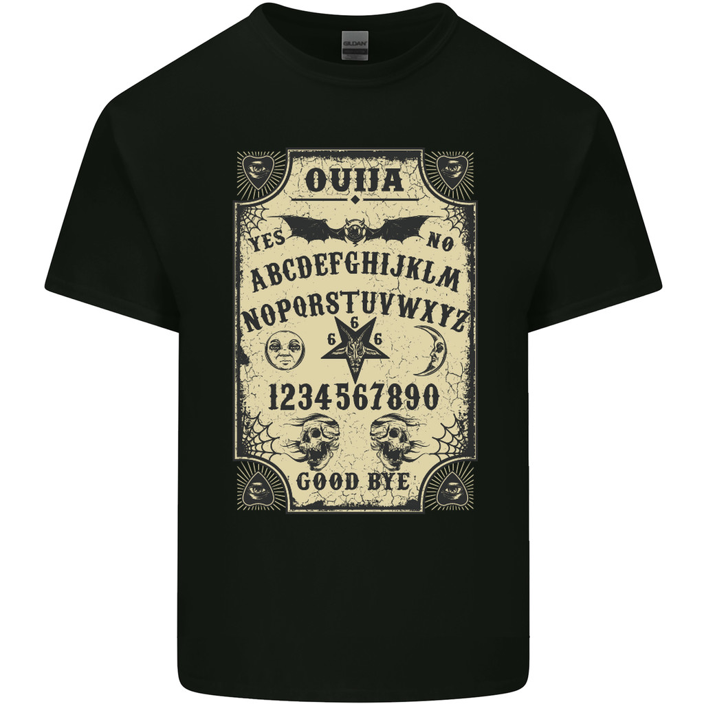 Ouija Board Voodoo Demon Spirits Halloween Áo thun Cotton nhẹ nhàng cho nam