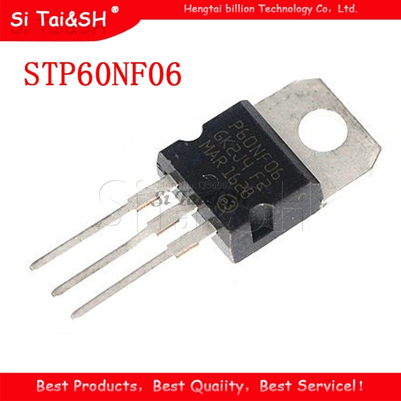10 CÁI STP60NF06 TO220 P60NF06 ĐẾN 220 STP60NF06L 60NF06 IC mới và nguyên bản