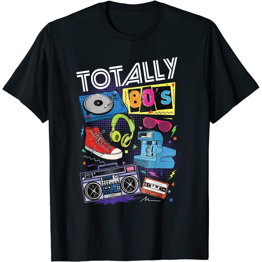 Mới Nhất Ngộ nghĩnh 80S Retro, 1980S Đảng Bàn Xoay Áo Thun Cassette