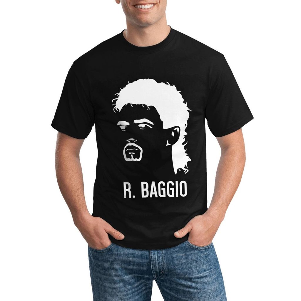 Áo thun Cotton đa năng Roberto Baggio Plus Size cho mọi mùa