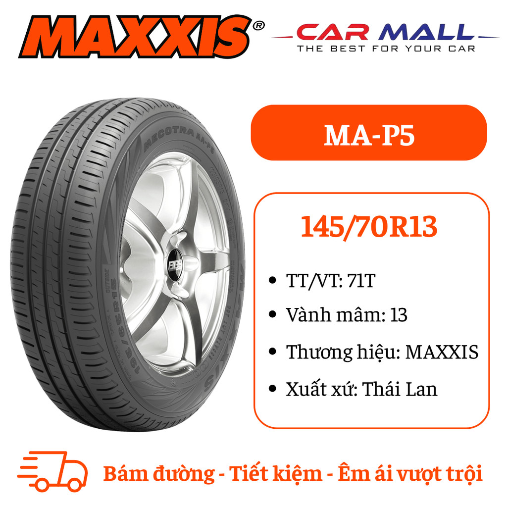 Lốp du lịch MAXXIS 145/70R13 MAP5