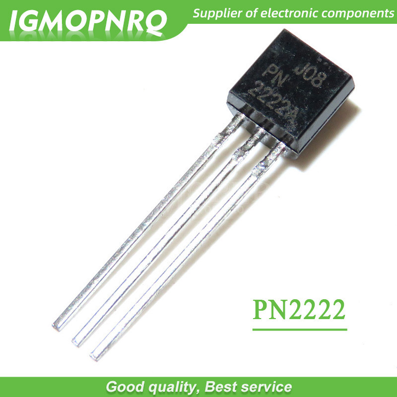 20 Cái / lốc Transistor PN2222A PN222 TO-92 NPN RF / Tần Số Cao Phóng Đại HF Mới Ban Đầu
