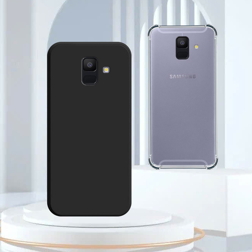 Ốp lưng Samsung A6 2018 / A6 Plus ốp trong chống sốc, tpu dẻo đen