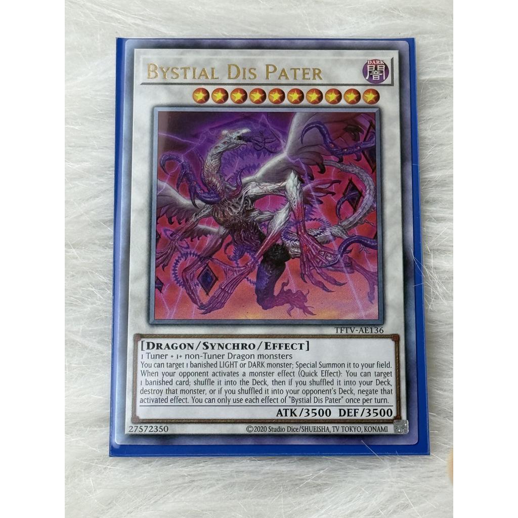 Thẻ bài Yugioh Tiếng Anh chính hãng: "Bystial Dis Pater" ( TFTV-AE136 )