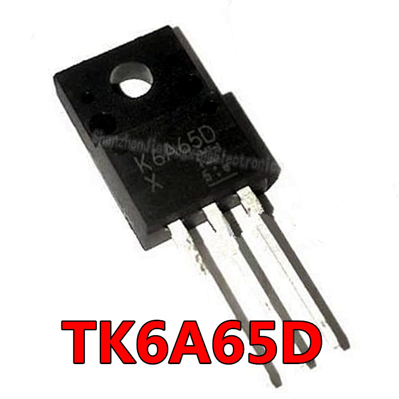 10 chiếc TK6A65D ĐẾN 220F K6A65D ĐẾN 220 TK6A65 TO220F MOSFET N Ch FET 650V 4.0s IDSS 10 uA .95 Ohm