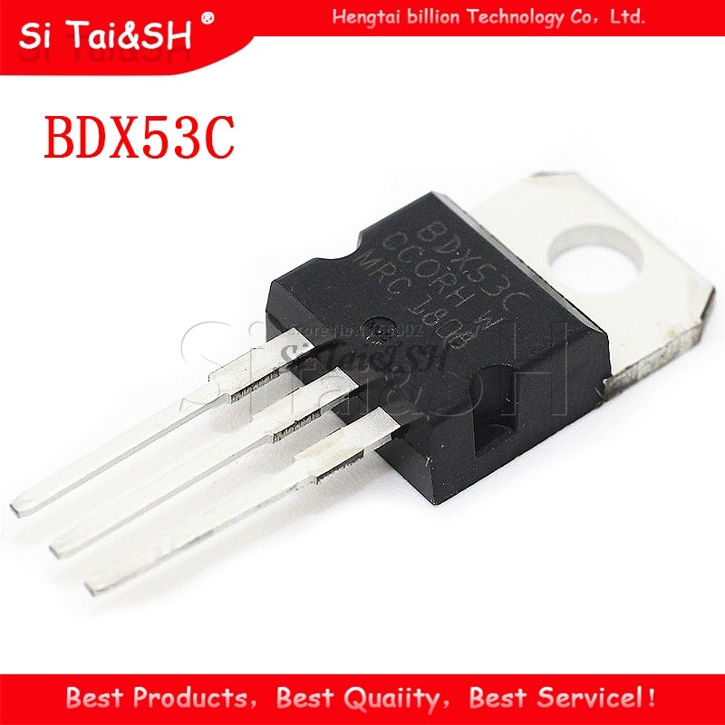 10 CÁI BDX53C BDX33C BDX34C BDX54C ĐẾN 220 BDX53 BDX33 BDX34 BDX54 TO220 mới và nguyên bản