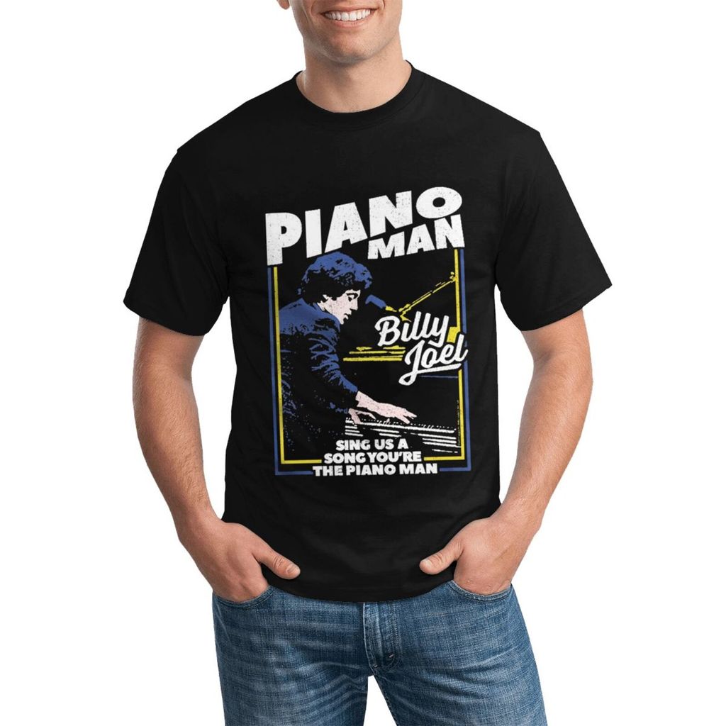 Billy Joel Piano Man Mềm Mại Và Thoáng Khí Plus Size Cotton Tee