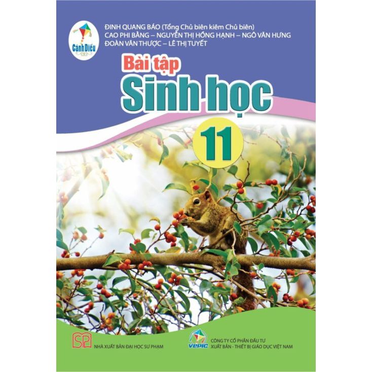 Sách - Bài tập Sinh học 11 (Cánh Diều)