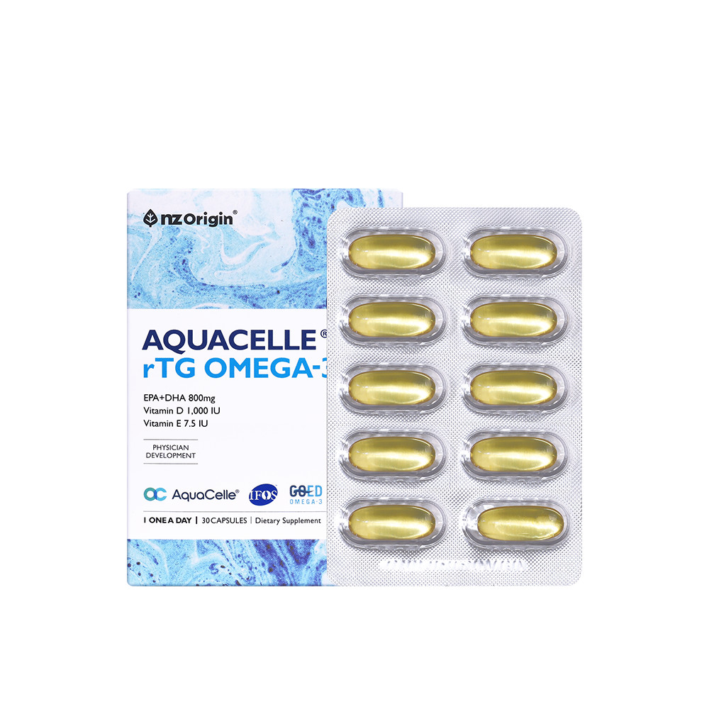 AquaCelle rTG Omega 3 30 Viên Hỗ Trợ Tim Não
