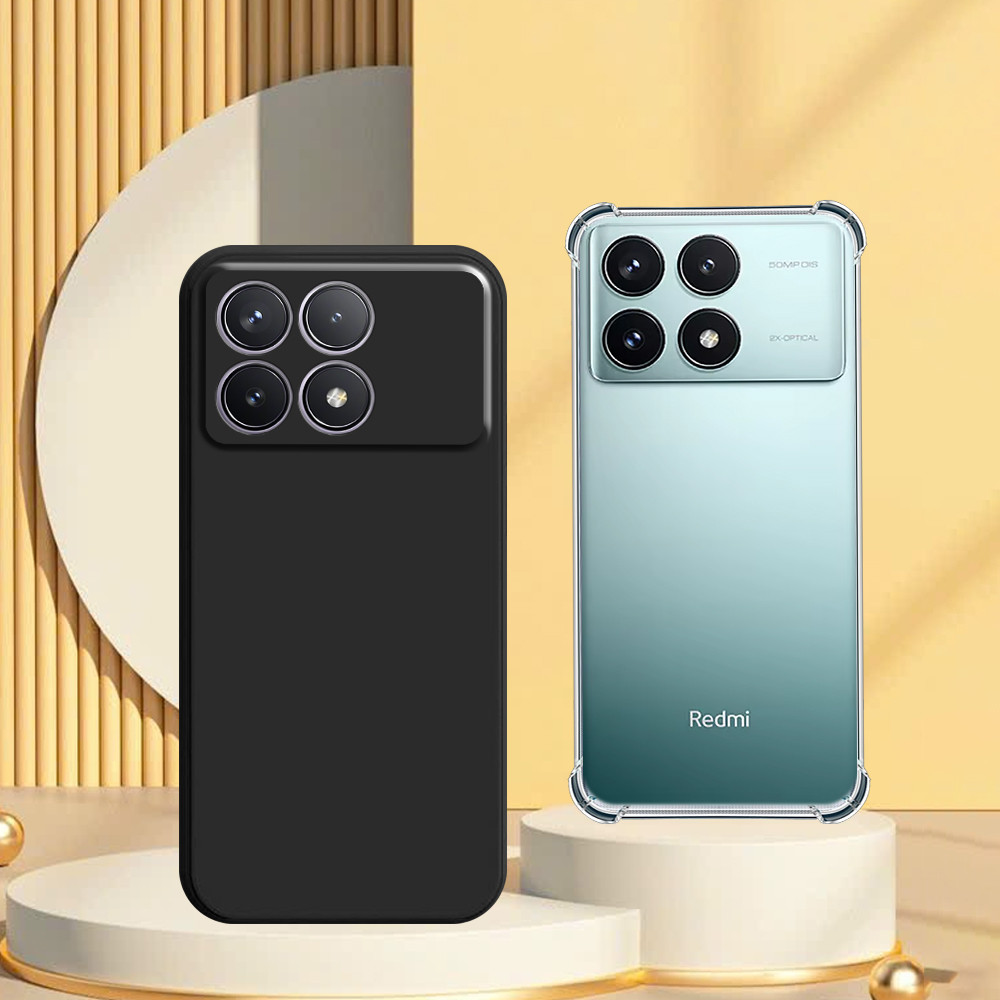 Ốp lưng Xiaomi Redmi K70 / K70 Pro / K70 Ultra / Poco F6 Pro ốp trong chống sốc và ốp tpu dẻo đen