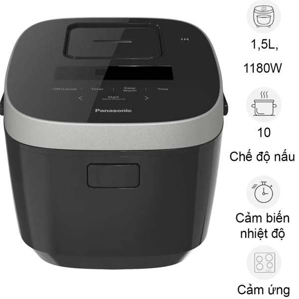 Nồi cơm cao tần Panasonic 1.5 lít SR-HFT153KRA 1180W 2025 (LIKE NEW CHÍNH HÃNG)