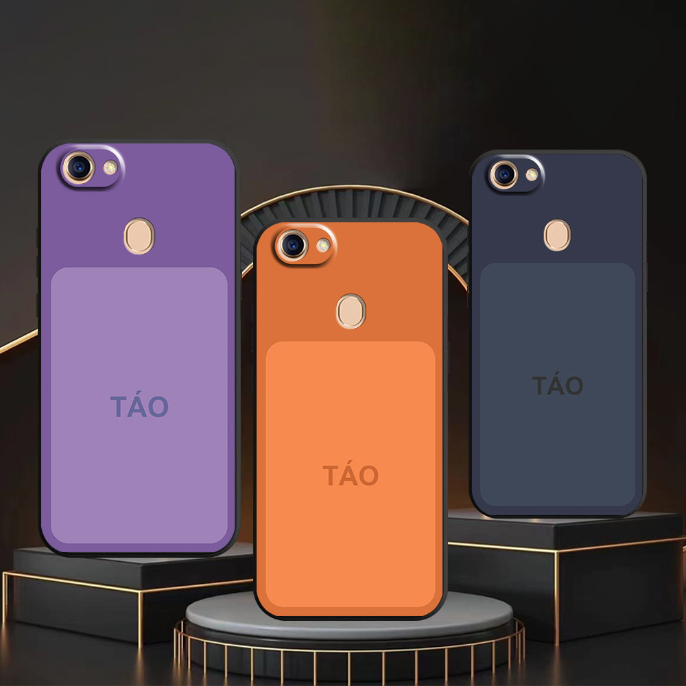 Ốp lưng Oppo F5 / F5 Youth / F7 / F7 Youth in hình sắc màu táo