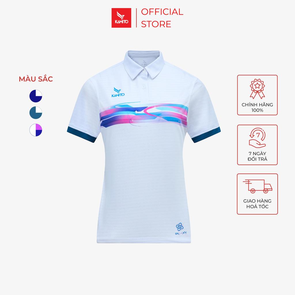 Áo Thun Thể Thao Kamito Galaxy 3, Áo polo nữ thể thao Kamito Galaxy 3, áo thể thao Kamito