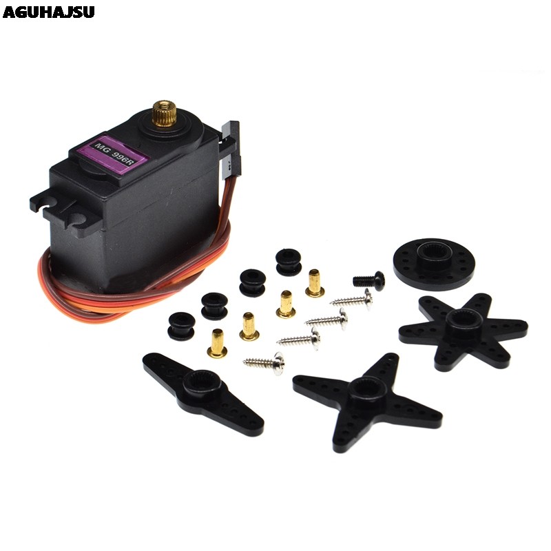 Bán Mới Servo Kỹ Thuật Số Mg996r Mg996 Servo Kim Loại Bánh Răng Cho Futaba Jr Xe Rc Mô Hình Trực Thă