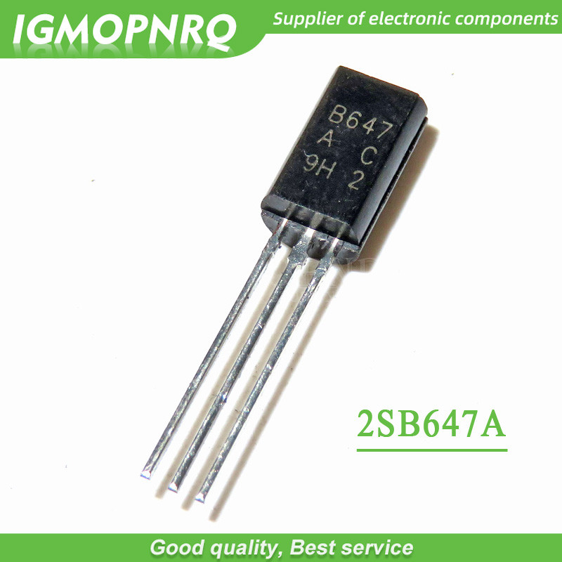 Bộ 50 2SB647AC 2SB647A TO92 2SB647 ĐẾN 92L B647 Triode mới