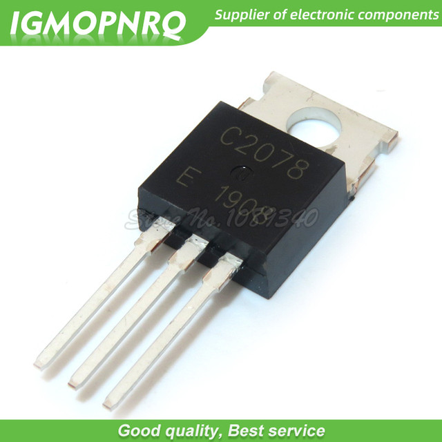 10 CÁI 2SC2078 C2078 Amp bóng bán dẫn TO 220 Gói